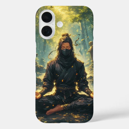 Zen van de Schaduw Krijger Case-Mate iPhone Case (Achterkant)
