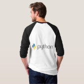 Zen van Python T-shirt (Achterkant volledig)