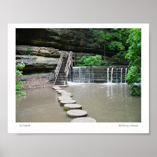 Zen Walk #1 Poster (Voorkant)