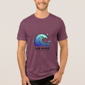 Zen Wave Find Your Flow T-Shirt (Voorkant)