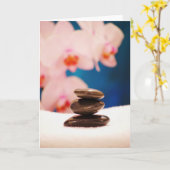 Zen-Wenskaart Kaart (Gele Bloem)