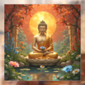 Zen Window Cling Raamsticker (Vel 2)