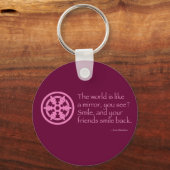Zen Wisdom Sleutelhanger (Voorkant)