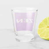Zen wit lila glas (Achterkant)