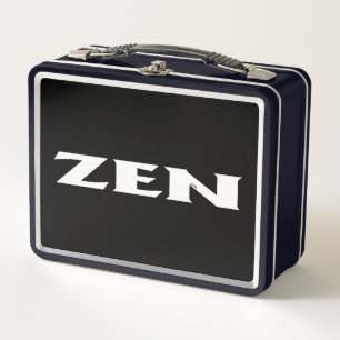 Zen wit zwart lunchbox