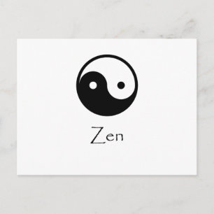 Zen Yin & Yang Briefkaart