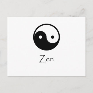 Zen Yin & Yang Briefkaart