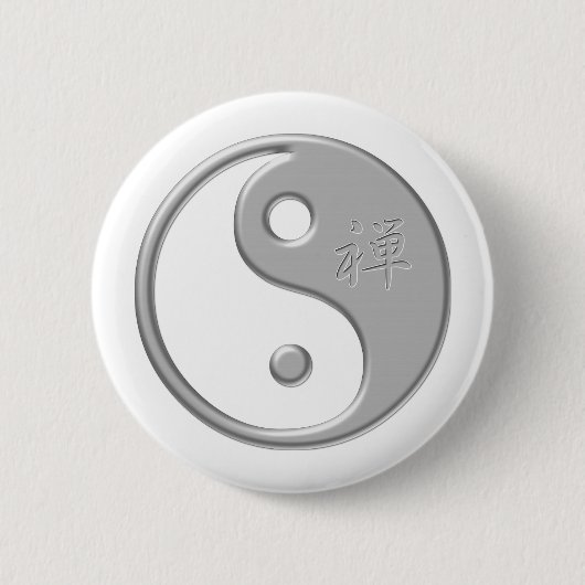 Zen Yin Yang Button (Voorkant)