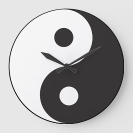 Zen Yin Yang Grote Klok