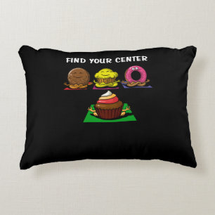 Zen Yoga Donut vindt je centrumMeditatie Accent Kussen