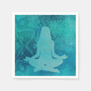 Zen Yoga Lotus Meditatie Chakra Hart Servet