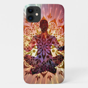 Zen Yoga Lotus Meditation Mandala Namaste iPhone 11 Hoesje