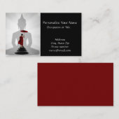 Zen Yoga Meditation Balance Visitekaartje (Voorkant / Achterkant)