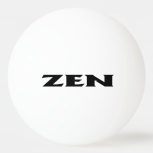 Zen zwart wit 1-sterren ping pong bal pingpongballen
