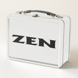 Zen zwart wit lunchbox