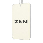 Zen zwarte witte auto luchtverfrisser (Links)