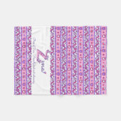 Zena nom Z personnalisé signifiant couverture enfa (Devant (Horizontal))