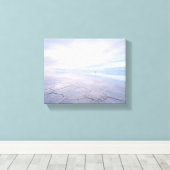 ZENAH | Salar de Uyuni 'Infinite Mirror' | Cloud Canvas Afdruk (Insitu (Houten vloer))