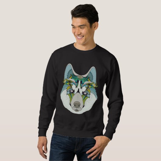 Zenart Patterned Husky Trui (Voorkant volledig)