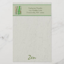 Zenbamboe briefpapier