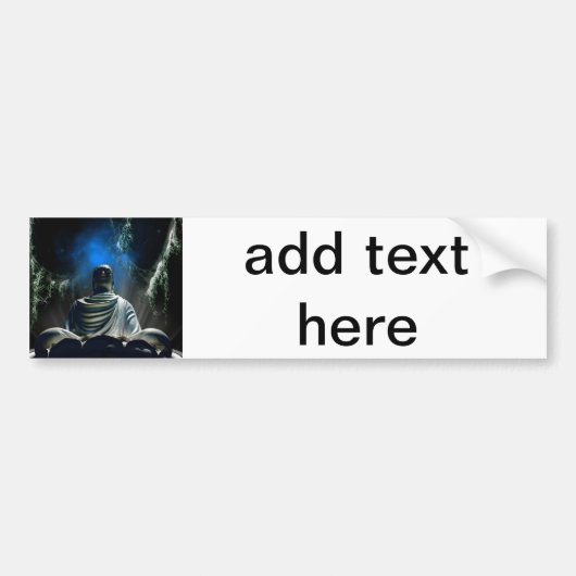 Zenbuddha Bumpersticker (Voorkant)