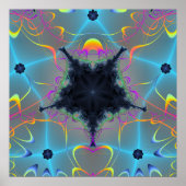 'Zend Pijn met Gedachten van Liefde' Poster (Voorkant)