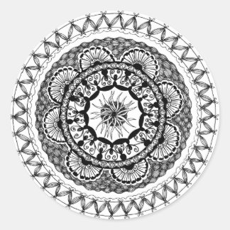 Zendala "Ona" ronde Sticker