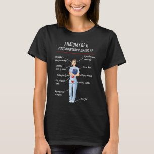 Zendige ANATOMIE VAN EEN PLASTISCHE SURGERY PEDIAT T-shirt