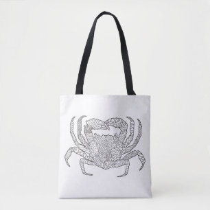 Zendoodle Crab 2 Draagtas