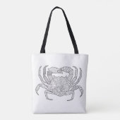 Zendoodle Crab 2 Draagtas (Achterkant)