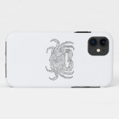 Zendoodle Crab Case-Mate iPhone Case (Achterkant (horizontaal))