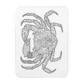 Zendoodle Crab Magneet (Verticaal)