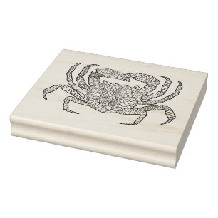 Zendoodle Crab Rubberstempel