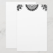 Zendoodle Mandala Header 3 Briefpapier (Voorkant / Achterkant)