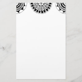 Zendoodle Mandala Header 3 Briefpapier