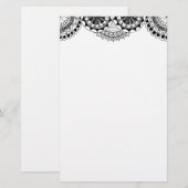 Zendoodle Mandala Header 5 Briefpapier (Voorkant / Achterkant)