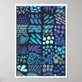 Zendoodle tableau "Mer" (Devant)