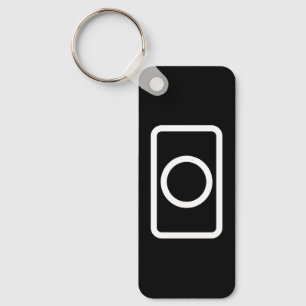 Zener-Kaart holle cirkel Sleutelhanger