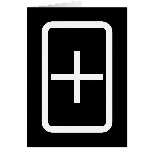 Zenerkaart | Pluskaart (Voorkant)