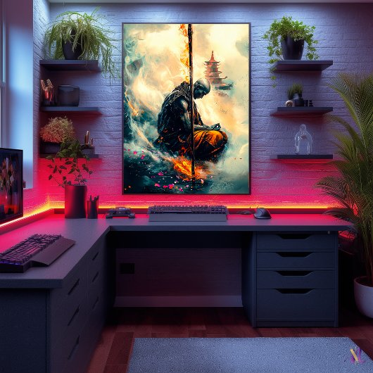 Zenfire Monk – Het pad van de eeuwige vlammen Poster