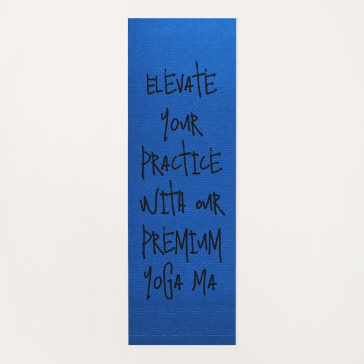 "ZenFlow Premium Yoga Mat (Voorkant)