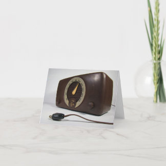 Zenith Radio Blank Note Kaart