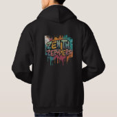 Zenith Zephyrs Mannen Hoodie (Achterkant)