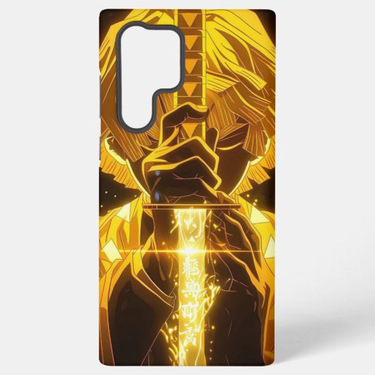 Zenitsu Samsung Galaxy Hoesje (Achterkant)