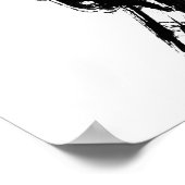 Zenpenseel Schilderen 2 Poster (Hoek)