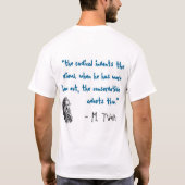 Zenpickle.com - Mark Twain T-shirt (Achterkant)