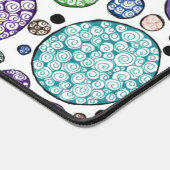Zentangle circles pattern bureaumat (Hoek)