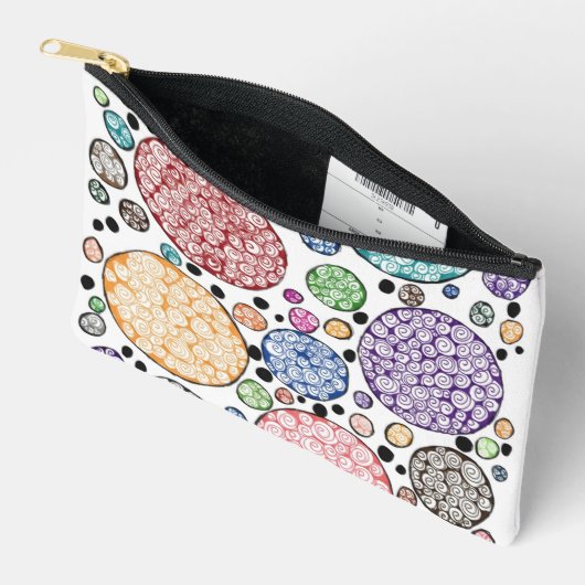 Zentangle circles pattern etui (Open)