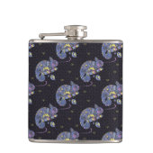 Zentangle Lizard Heupfles (Voorkant)