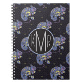 Zentangle Lizard | Monogram Notitieboek (Voorkant)